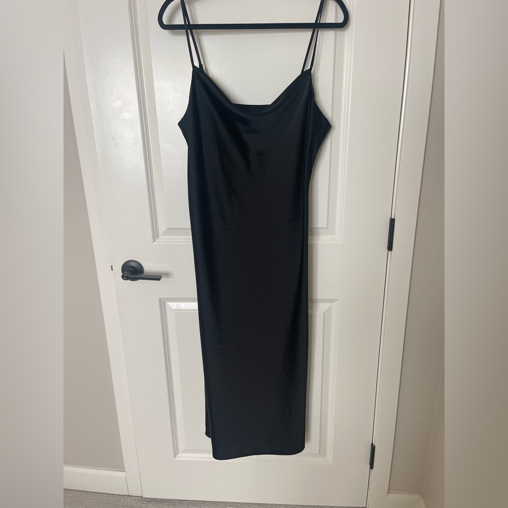 Banana Republic epublic Elegant Black Slip Dress Size L
